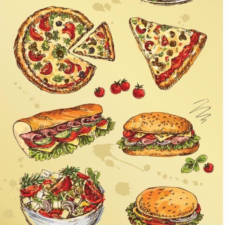 Pizza & Sandwich ₺ Atıştırmalık